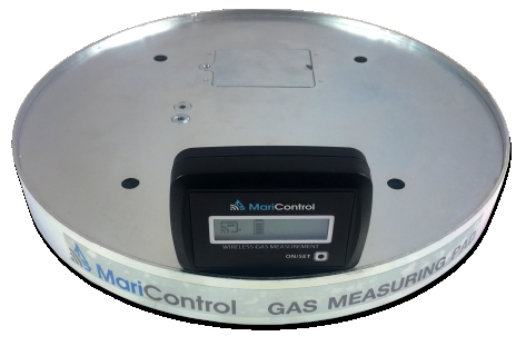 Wireless gas measuring set (pad + display)